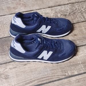 New Balance Men's Navy Sneakers Size 14